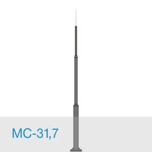 МС-31,7 стальной молниеотвод